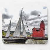 Segel hoch mousepad (Vorne)