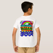 Segel ins künstlerische Abenteuer T-Shirt (Schwarz voll)