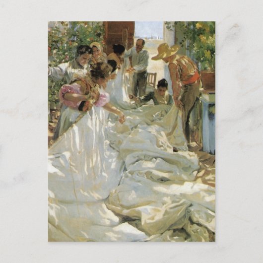 Segel - Joaquín Sorolla y Bastida Postkarte (Vorderseite)
