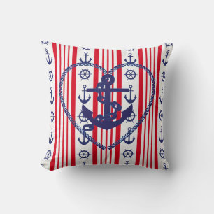 Segel Marine Stil Akzent Kissen