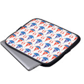 Segel-Muster Laptopschutzhülle (Vorne Knopf)