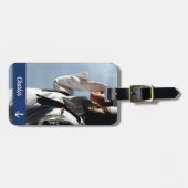 Segel Personalisiert Gepäckanhänger (Vorderseite horizontal)