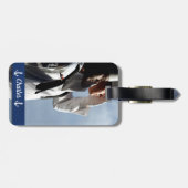 Segel Personalisiert Gepäckanhänger (Rückseite horizontal)