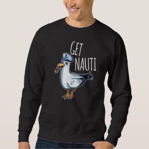 Segel Sea Gull Sailer Nautics Pub Nautical Boa Sweatshirt