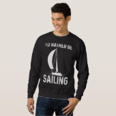 Segel Seaman Seafrer Seehund Captain Sweatshirt (Vorne ganz)