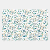 Segel-Segel-Seagull-Reserve Geschenkpapier Set (Vorderseite 2)