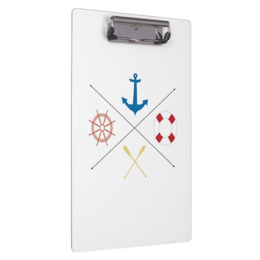 Segel-Segelboot Ore Clip Board Klemmbrett (Rechts)