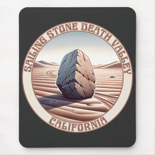 Segel Stone Death Valley Kalifornien Mousepad (Vorne)