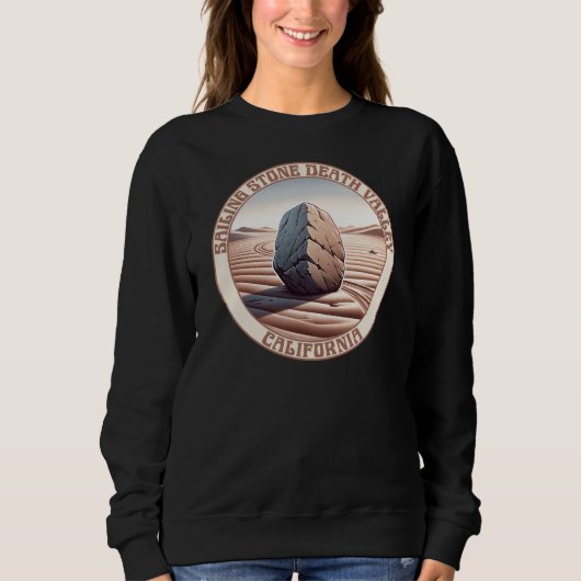 Segel Stone Death Valley Kalifornien Sweatshirt (Vorderseite)
