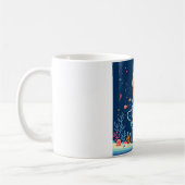 Segel/Strand/Quallen an der Küste Kaffeetasse (Links)
