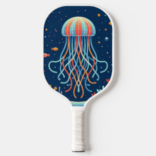 Segel/Strand/Quallen an der Küste Pickleball Schläger