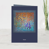 Segel the Sea Vatertag Card Karte (Rückseite)