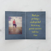 Segel the Sea Vatertag Card Karte (Innenseite)