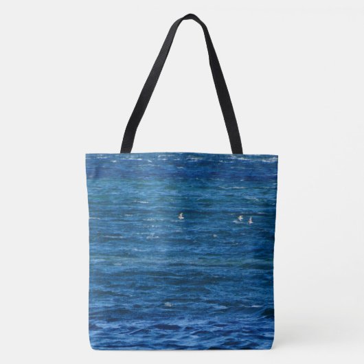 Segel über der Bucht auf einem Tasche (Vorderseite)