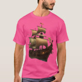 Segel- und Anchor-T - Shirt - Die Reise des Lebens (Vorderseite)