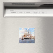 Segel und Dampf im Hafen Magnet (In Situ (Geschirrspüler))