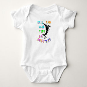 Segel und Segel mit unverschlossenem Auge Baby Strampler