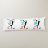 Segel und Segel mit unverschlossenem Auge Seitenschläferkissen (Rückseite)