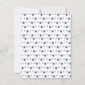 Segel und Stars Einladung (Rückseite)