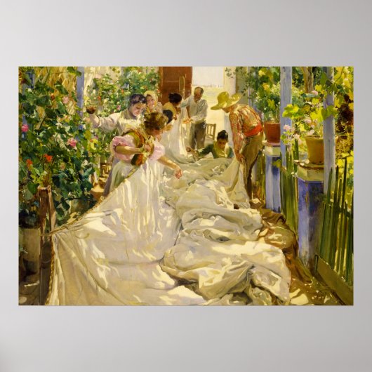 Segel von Joaquin Sorolla Poster (Vorne)