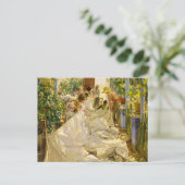 Segel von Joaquin Sorolla Postkarte (Stehend Vorderseite)