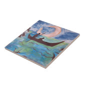 Segel von Moonlight Keramik Tile Fliese (Seite)