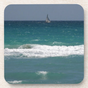 Segel weg getränkeuntersetzer