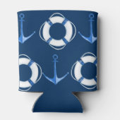 Segel weg Lebensring und Anker Lifesaver Dosenkühler (Rückseite)