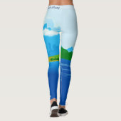 Segel weg Leggings Yoga Pants Seefeld (Rückseite)