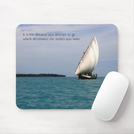 Segel weg - Mousepad (Mit Mouse)