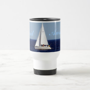 "Segel weg!" Reise-Tasse Reisebecher