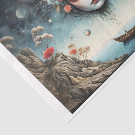 Segel weg, segle weg! seidenpapier (Ausschnitt)