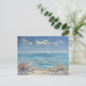 Segel weiter postkarte (Stehend Vorderseite)