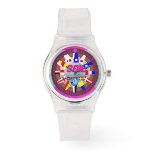 Segel-Yacht-Hafen Richman Girly Armbanduhr