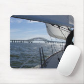 Segel zur Brücke Mousepad (Mit Mouse)