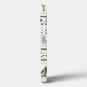 Segelanker Nautical Monogram IPad Air Hüllen (Rückseite / Links)