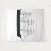 Segelband Wandteppich (Vorderseite (Horizontal))