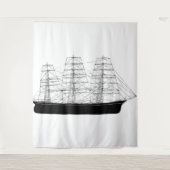 Segelband Wandteppich (Vorderseite)