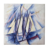 Segelbewegungen Fliese (Vorderseite)