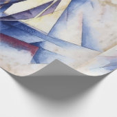 Segelbewegungen Geschenkpapier (Ecke)