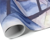 Segelbewegungen Geschenkpapier (Rolleneckpunkt)