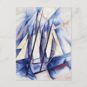 Segelbewegungen Postkarte