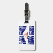 Segelblockinsel Gepäckanhänger (Vorderseite vertikal)