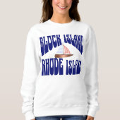 Segelblockinsel Sweatshirt (Vorderseite)