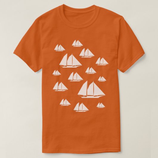 Segelboot 1 T-Shirt (Design vorne)