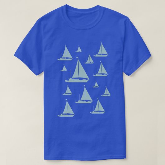 Segelboot 1 T-Shirt (Design vorne)