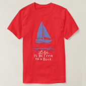 Segelboot 1 T-Shirt (Design vorne)