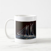 Segelboot - Abstraktes Foto Kaffeetasse (Links)