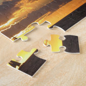 Segelboot am Sonnenuntergang Puzzle (Seite)