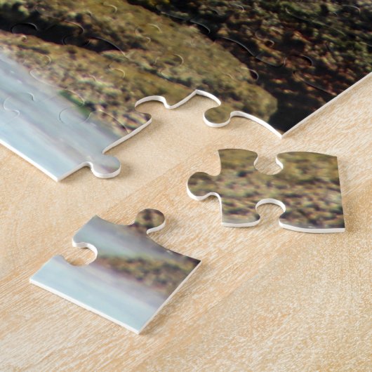 Segelboot am Strand Puzzle (Seite)